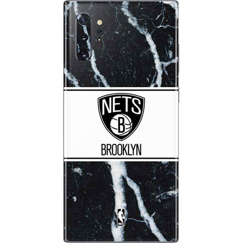 NBA Brooklyn Nets Marble Galaxy Note 10 Plus Skin