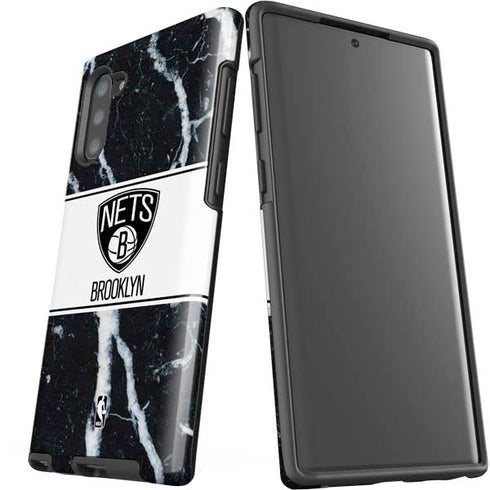 NBA Brooklyn Nets Marble Galaxy Note 10 Pro Case
