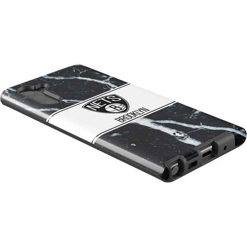 NBA Brooklyn Nets Marble Galaxy Note 10 Pro Case
