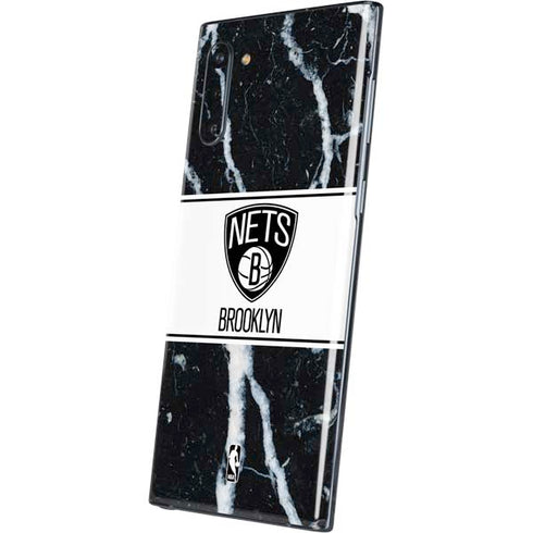 NBA Brooklyn Nets Marble Galaxy Note 10 Skin