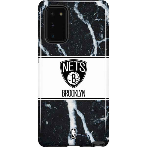 NBA Brooklyn Nets Marble Galaxy Note20 5G Pro Case