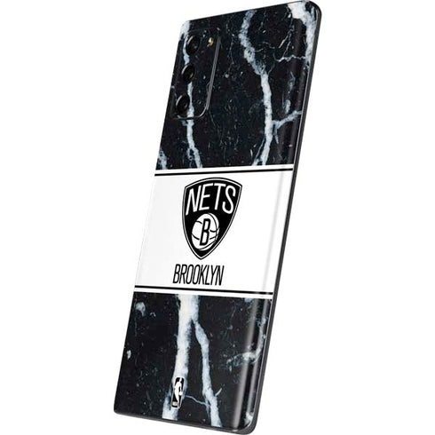 NBA Brooklyn Nets Marble Galaxy Note20 5G Skin