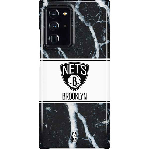 NBA Brooklyn Nets Marble Galaxy Note20 Ultra 5G Lite Case