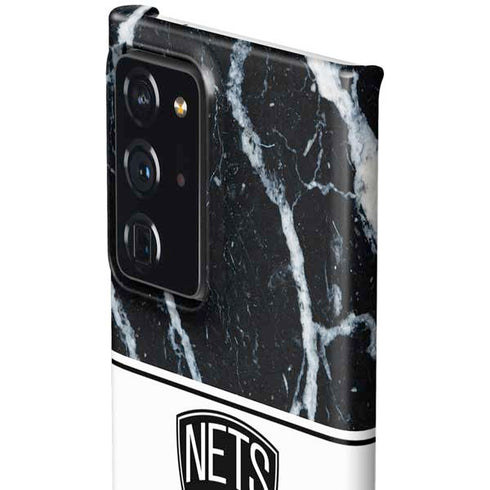 NBA Brooklyn Nets Marble Galaxy Note20 Ultra 5G Lite Case