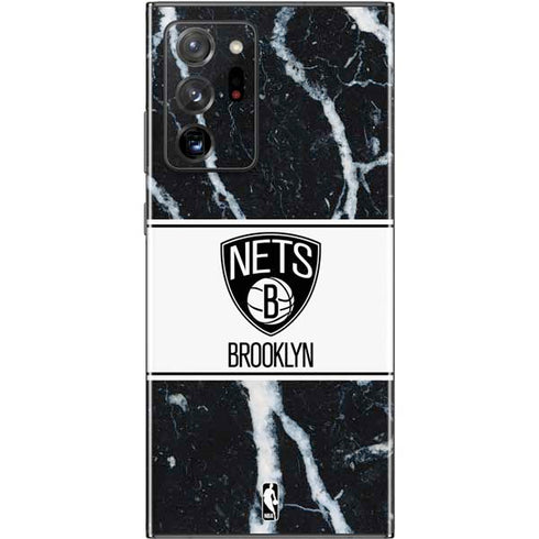 NBA Brooklyn Nets Marble Galaxy Note20 Ultra 5G Skin