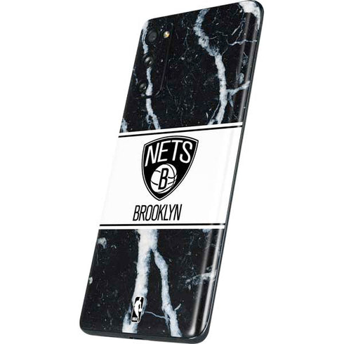 NBA Brooklyn Nets Marble Galaxy S20 Fan Edition Skin