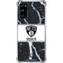 NBA Brooklyn Nets Marble Galaxy S20 FE Clear Case