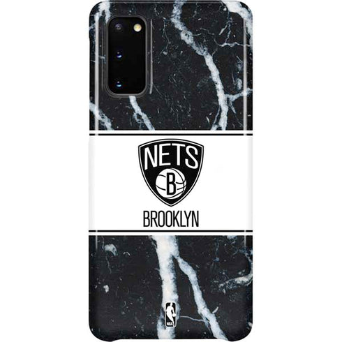 NBA Brooklyn Nets Marble Galaxy S20 Lite Case