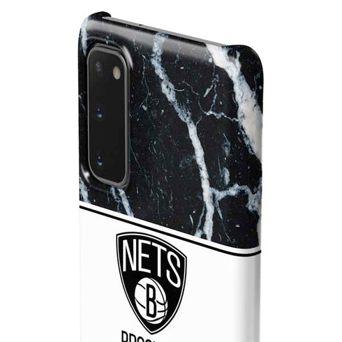NBA Brooklyn Nets Marble Galaxy S20 Lite Case