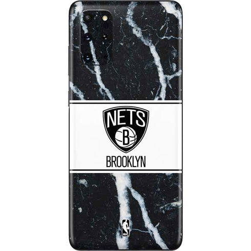 NBA Brooklyn Nets Marble Galaxy S20 Plus Skin