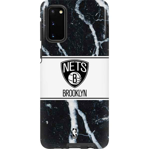 NBA Brooklyn Nets Marble Galaxy S20 Pro Case