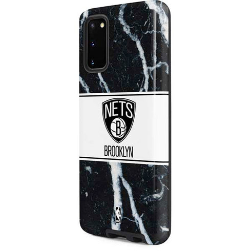 NBA Brooklyn Nets Marble Galaxy S20 Pro Case