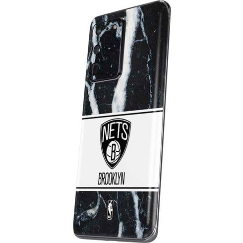 NBA Brooklyn Nets Marble Galaxy S20 Ultra 5G Skin