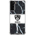 NBA Brooklyn Nets Marble Galaxy S21 Plus 5G Clear Case