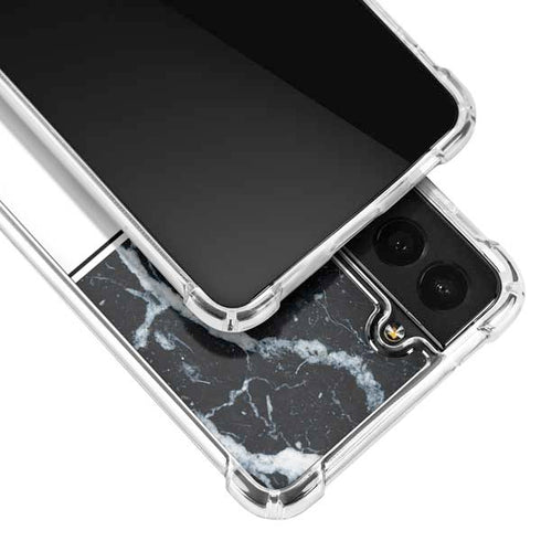 NBA Brooklyn Nets Marble Galaxy S22 Plus Clear Case