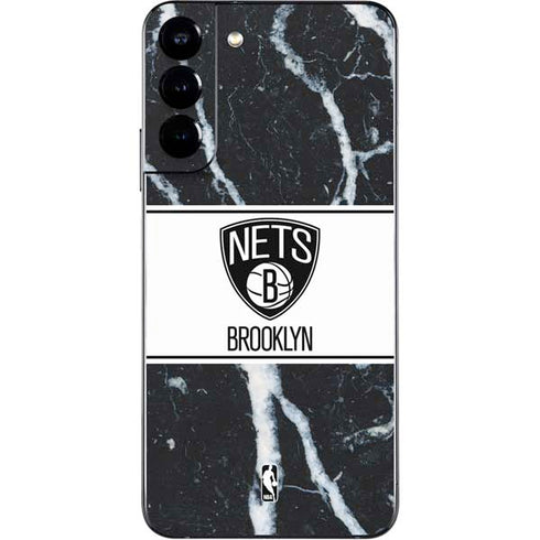 NBA Brooklyn Nets Marble Galaxy S22 Plus Skin