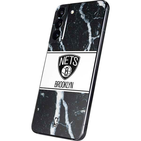 NBA Brooklyn Nets Marble Galaxy S22 Plus Skin