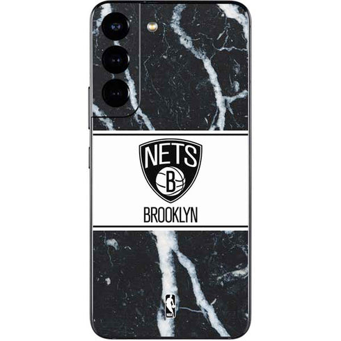 NBA Brooklyn Nets Marble Galaxy S22 Skin