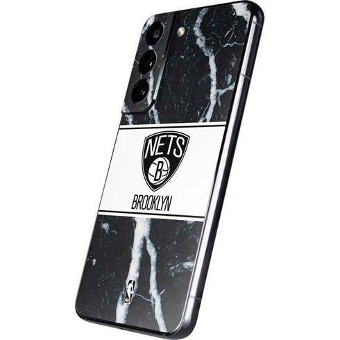 NBA Brooklyn Nets Marble Galaxy S22 Skin