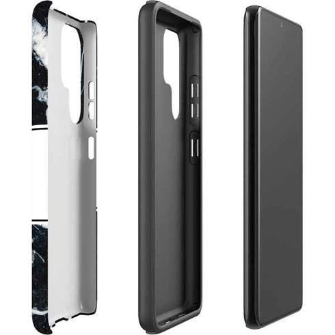 NBA Brooklyn Nets Marble Galaxy S22 Ultra Pro Case