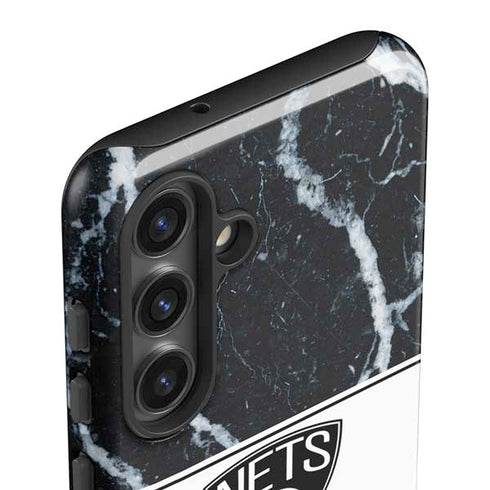NBA Brooklyn Nets Marble Galaxy S24 Impact Case