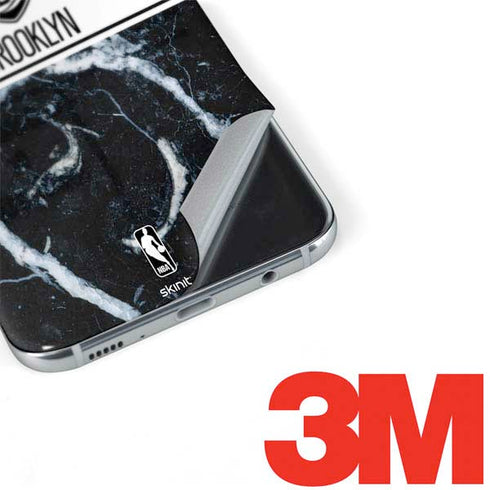 NBA Brooklyn Nets Marble Galaxy S8 Skin