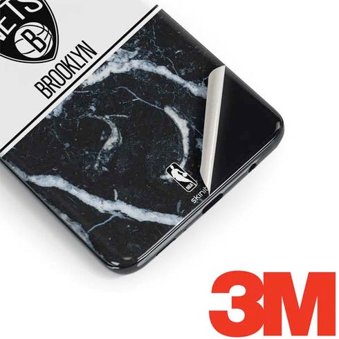 NBA Brooklyn Nets Marble Galaxy S9 Skin