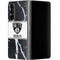 NBA Brooklyn Nets Marble Galaxy Z Fold4 5G Skin