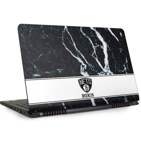 NBA Brooklyn Nets Marble Dell Inspiron Skin