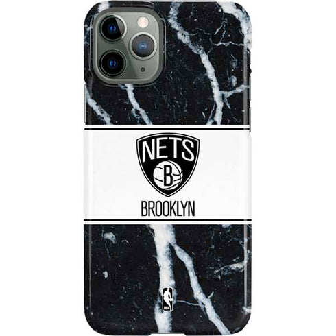 NBA Brooklyn Nets Marble iPhone 11 Pro Lite Case