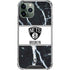 NBA Brooklyn Nets Marble iPhone 11 Pro Max Clear Case