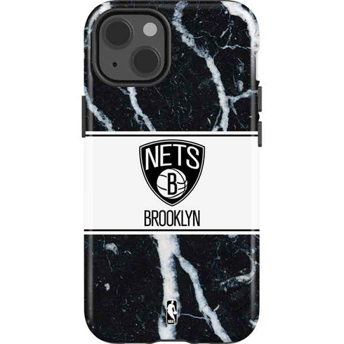 NBA Brooklyn Nets Marble iPhone 13 Impact Case