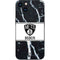 NBA Brooklyn Nets Marble iPhone 14 Plus Skin