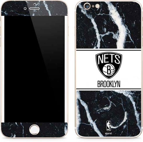 NBA Brooklyn Nets Marble iPhone 6/6s Plus Skin