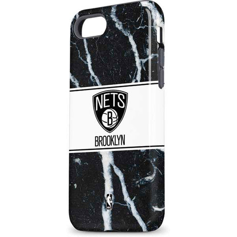 NBA Brooklyn Nets Marble iPhone 8 Pro Case