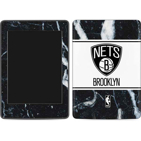 NBA Brooklyn Nets Marble Amazon Kindle Skin
