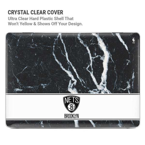 NBA Brooklyn Nets Marble MacBook Air 15in (2023-2025) Case plus Skin