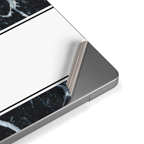 NBA Brooklyn Nets Marble MacBook Pro 14in (2021-24) Skin