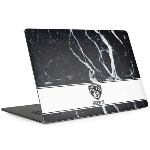 NBA Brooklyn Nets Marble Apple MacBook Pro 15-inch Skin