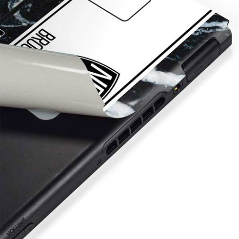 NBA Brooklyn Nets Marble Nintendo Switch Bundle Skin