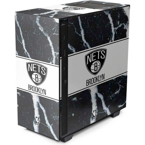 NBA Brooklyn Nets Marble NZXT H510 Compact ATX Mid-Tower Case Skin
