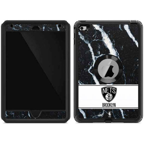 NBA Brooklyn Nets Marble Otterbox Defender iPad Skin