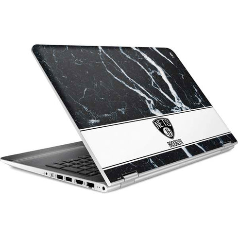 NBA Brooklyn Nets Marble HP Pavilion Skin