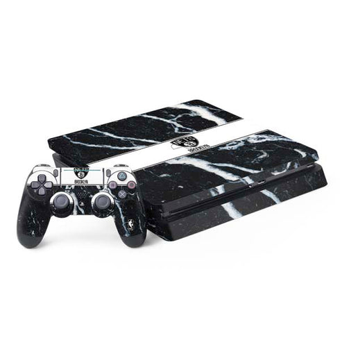 NBA Brooklyn Nets Marble PS4 Slim Bundle Skin