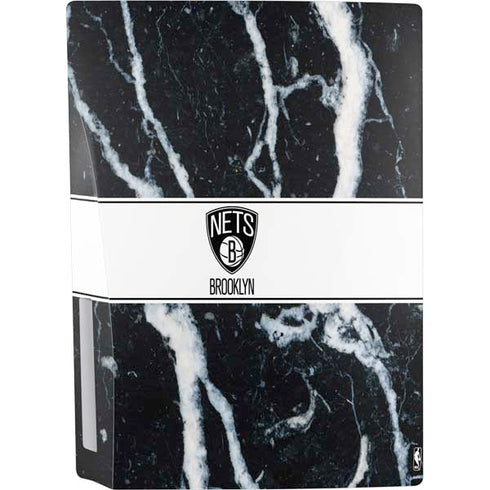 NBA Brooklyn Nets Marble PS5 Console Skin