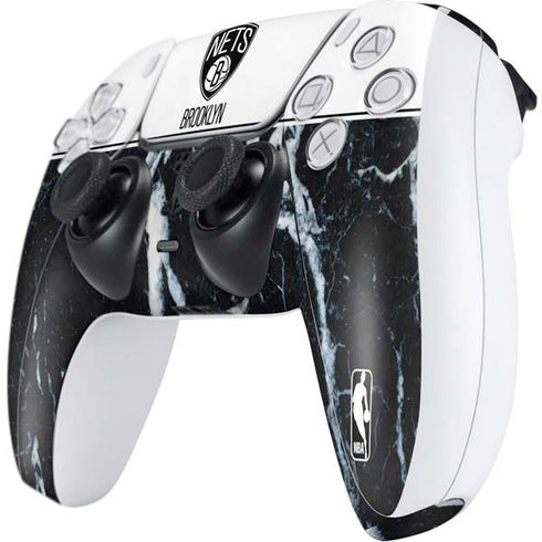 NBA Brooklyn Nets Marble PS5 Controller Skin