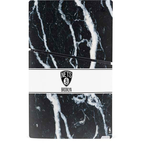 NBA Brooklyn Nets Marble PS5 Slim Digital Edition Bundle Skin