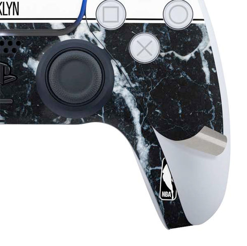 NBA Brooklyn Nets Marble PS5 Slim Digital Edition Bundle Skin