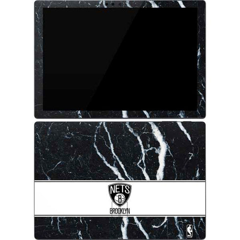 NBA Brooklyn Nets Marble Surface Pro 7 Skin
