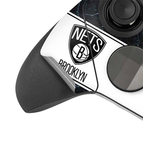 NBA Brooklyn Nets Marble Xbox Elite Wireless Controller Series 2 Skin